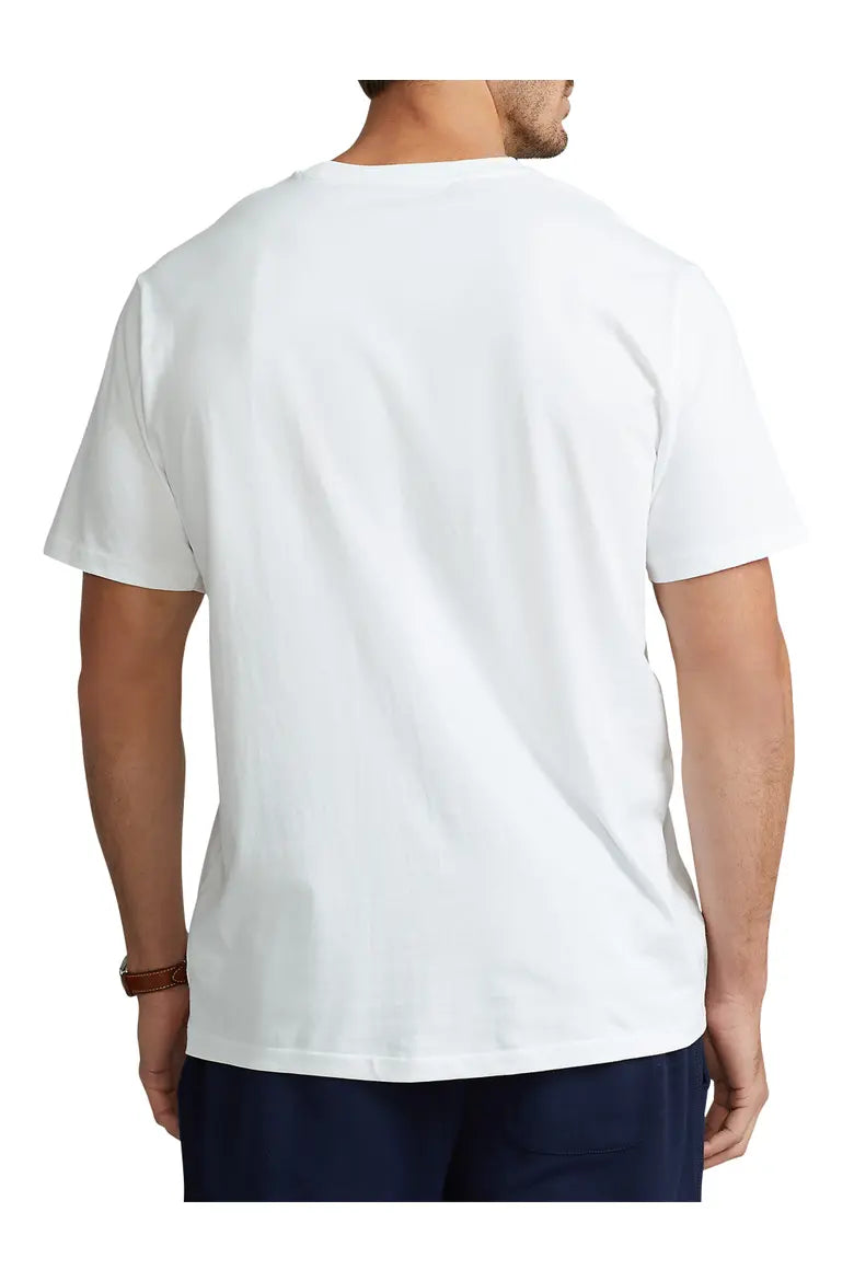 Big & Tall Classic Fit Jersey Crewneck Pocket Tee