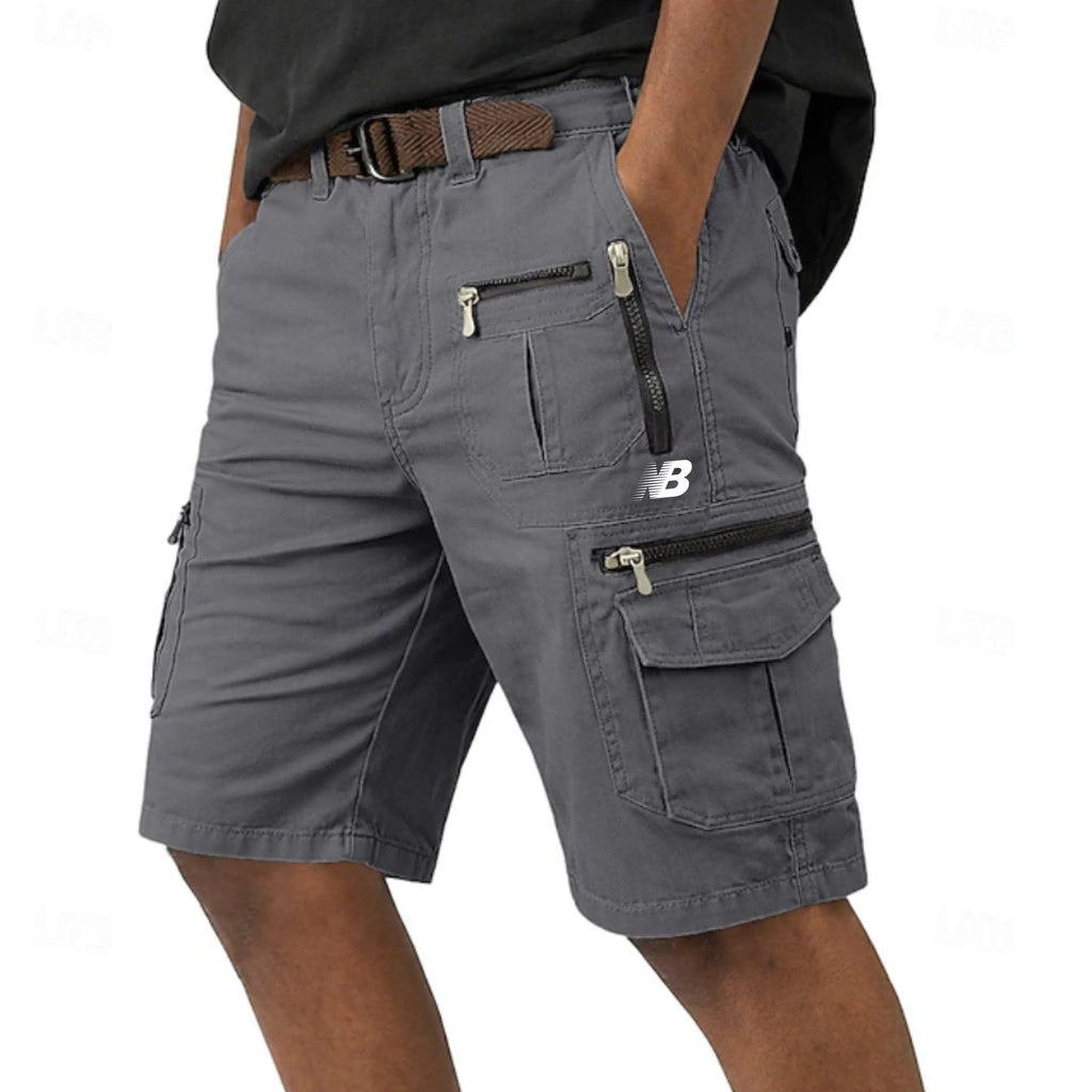 Men's Tactical Cargo Cargo Shorts Shorts Casual Shorts Pocket Elastic Waist Plain