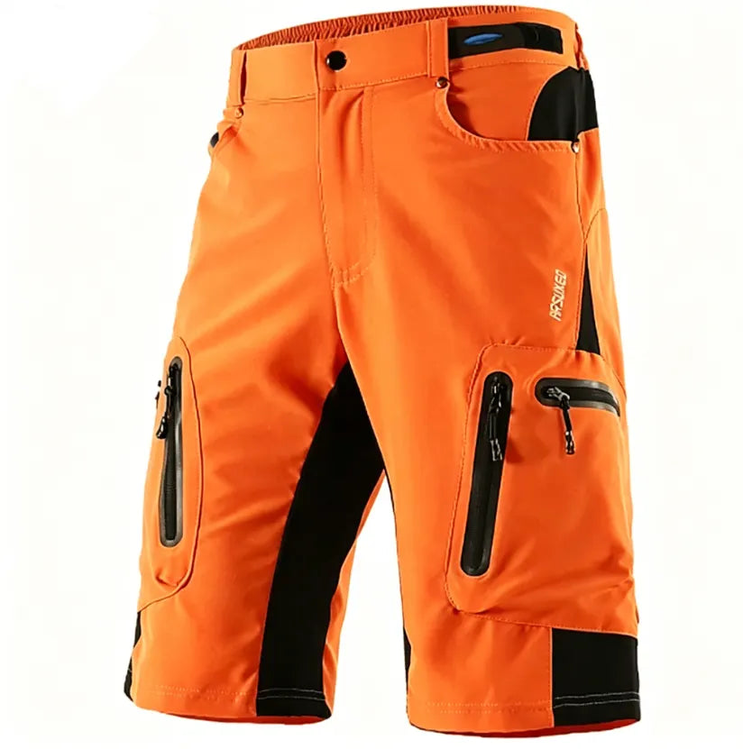 Arsuxeo Men's Solid Color Cycling MTB Shorts Bike Shorts Bike Shorts Baggy Shorts