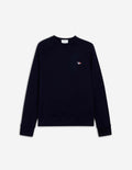 Tricolor Fox Patch Clean Sweatshirt Navy