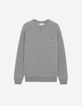 Grey Fox Head Patch Classic Sweatshirt Grey Melange