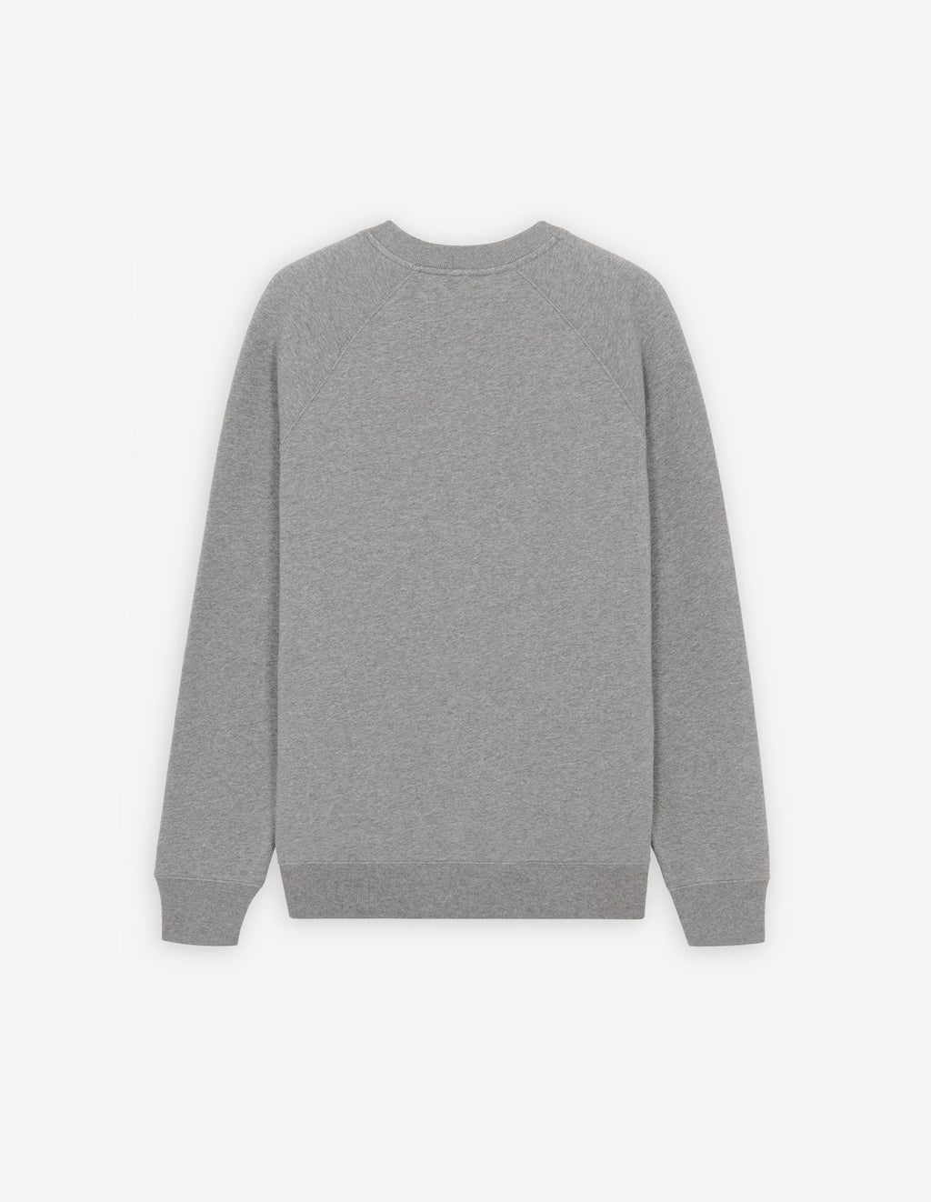Grey Fox Head Patch Classic Sweatshirt Grey Melange
