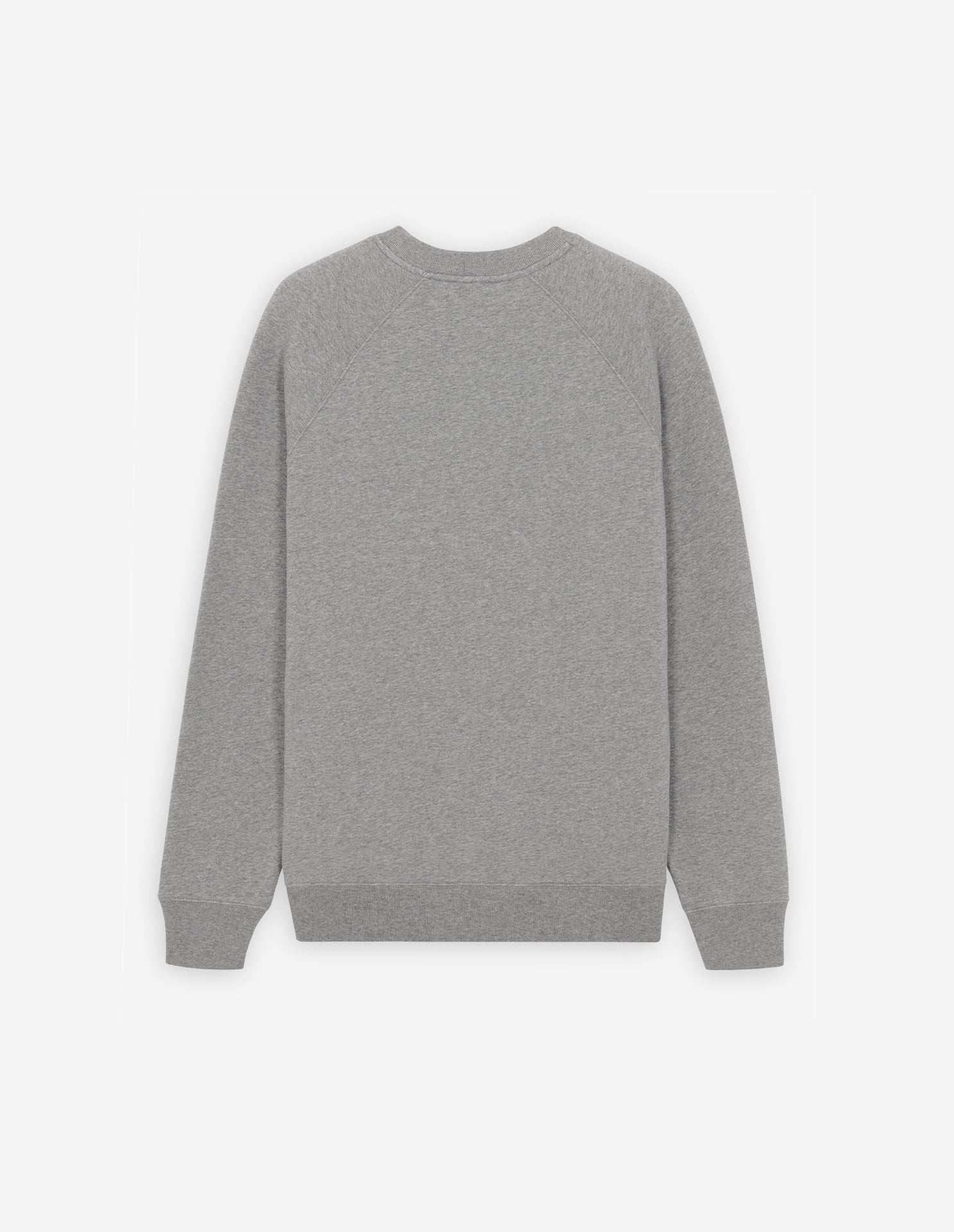 Grey Fox Head Patch Classic Sweatshirt Grey Melange