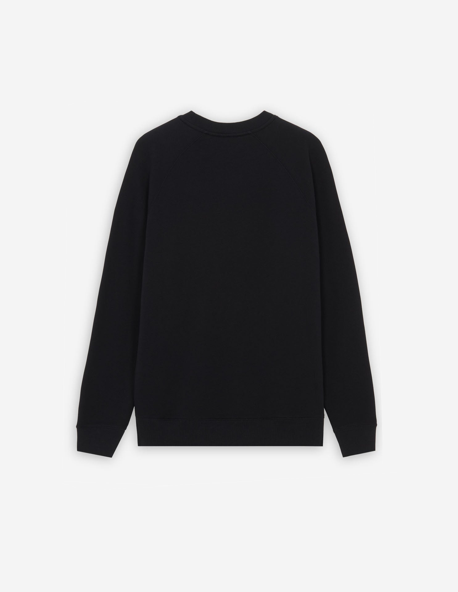 Grey Fox Head Patch Classic Sweatshirt Black
