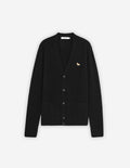 Baby Fox Patch Cosy Cardigan Black