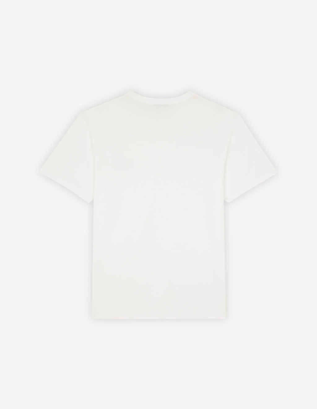 Double Monochrome Fox Head Patch Classic Tee-shirt white