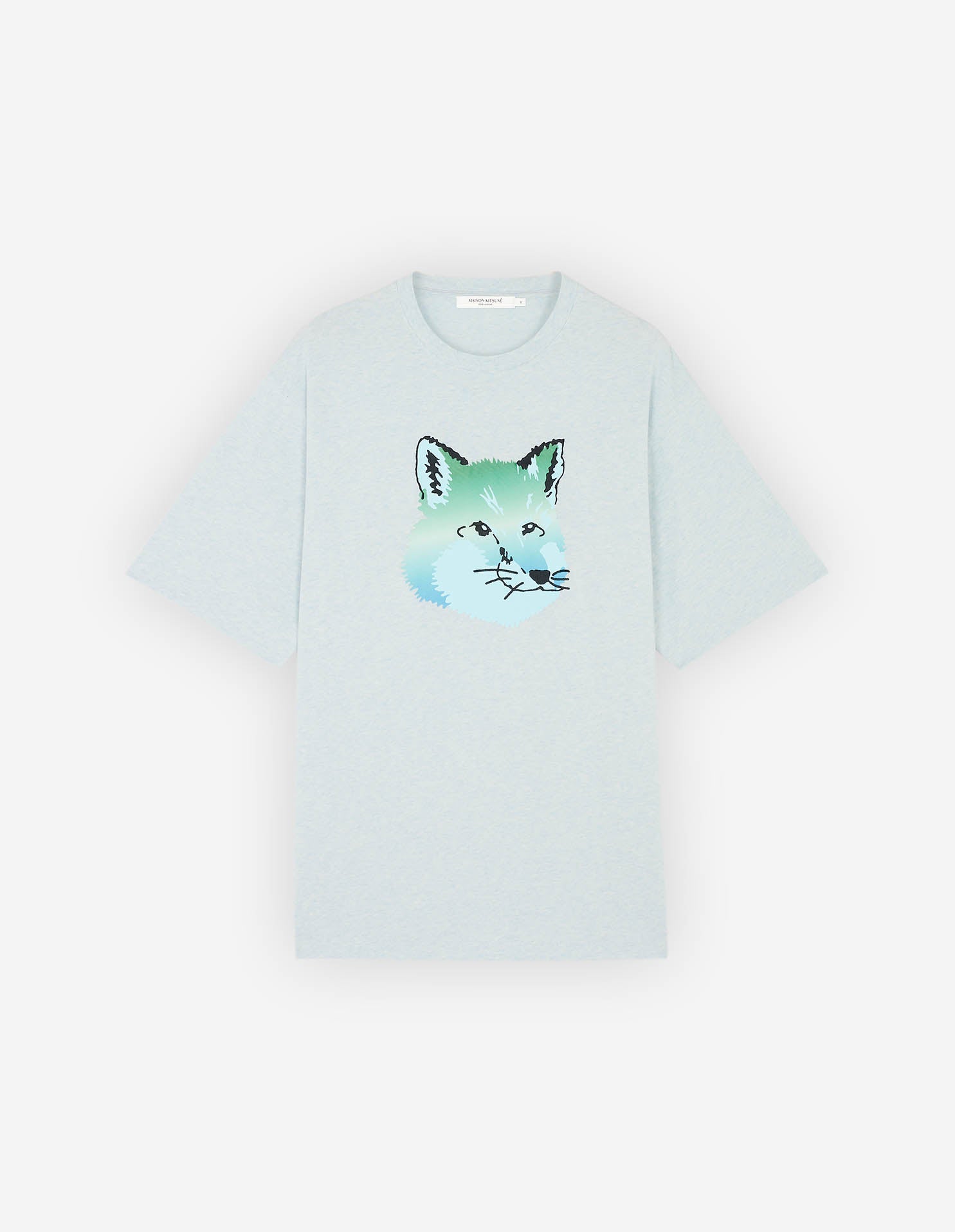 Vibrant Fox Head Easy Tee Blue Haze Melange