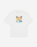 Vibrant Fox Head Easy Tee Blue Haze White