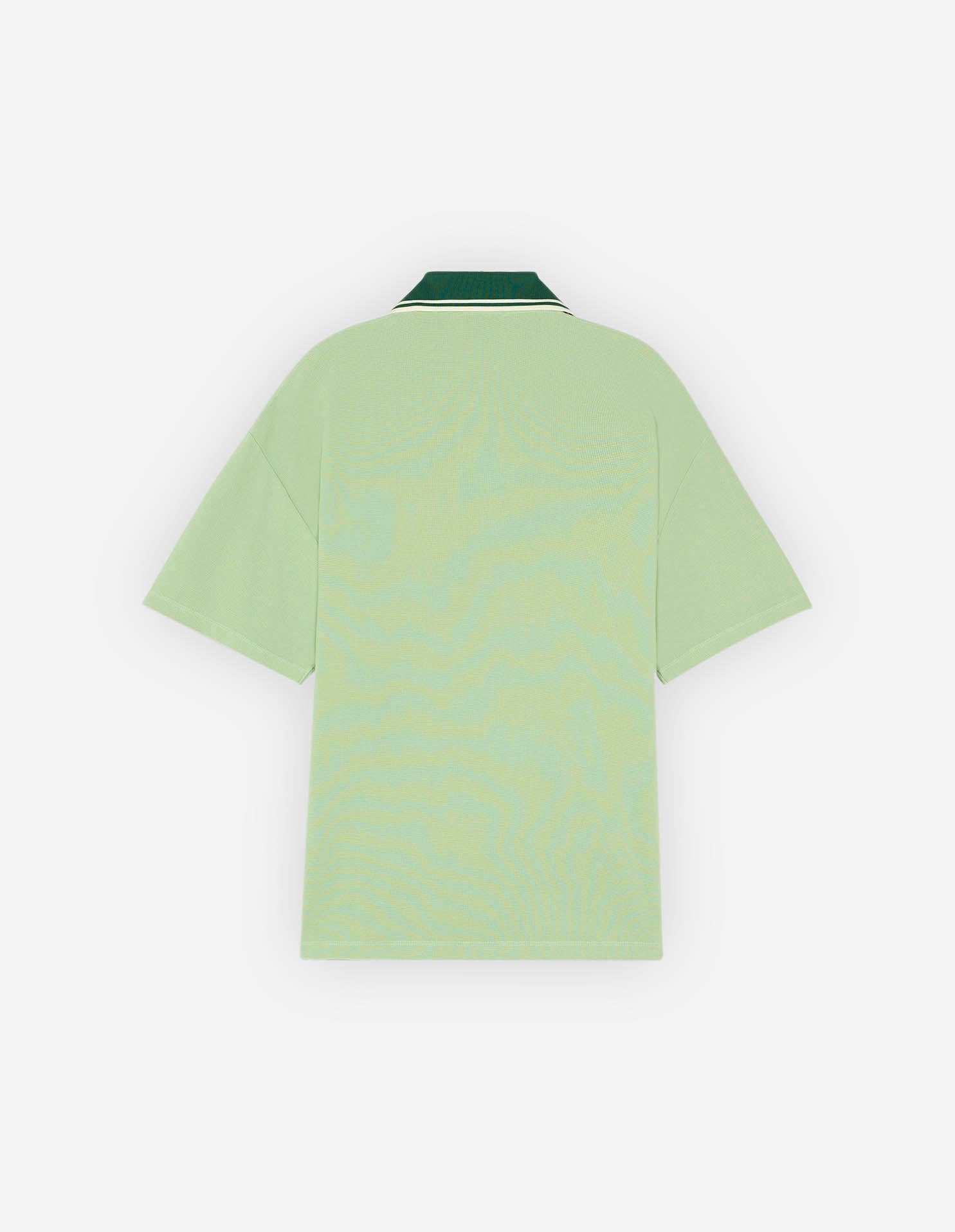 Tonal Fox Head Patch Polo Mint