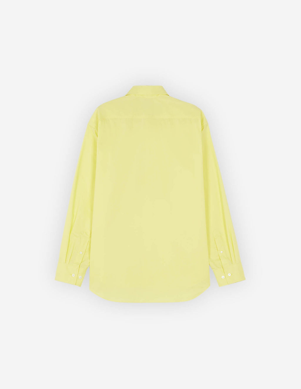 Fox Head Patch Casual Shirt Lemon