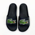 Lacoste (men’s black croc slides)