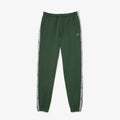 Lacoste (Dark Green Logo Stripe Jogger)