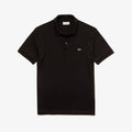 Lacoste (Men's black regular fit ultra soft cotton jersey polo)