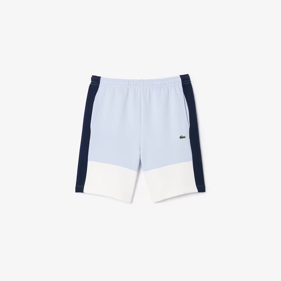 Lacoste (Light Blue/Navy Blue Colorblock Short Set)