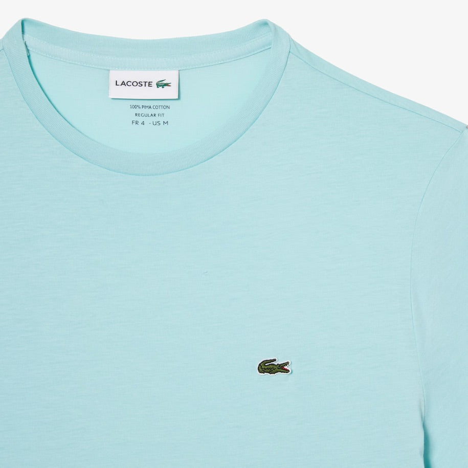 Lacoste (Men's Crew Neck Pima Cotton Jersey green T-Shirt)