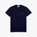 Lacoste (Men's Crewneck Pima Cotton Jersey navy T-Shirt)