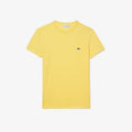 Lacoste (Men's Crew Neck Pima Cotton Jersey Yellow T-Shirt)