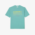 Lacoste (Men's Green loose fit organic cotton t-shirt)