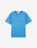 Men's Fox Head Patch Regular Tee Shirt Enamel Blue