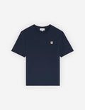 Men's Fox Head Patch Regular Tee Shirt Ink Blue