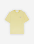 Men's Fox Head Patch Regular Tee Shirt Chalk Yellow