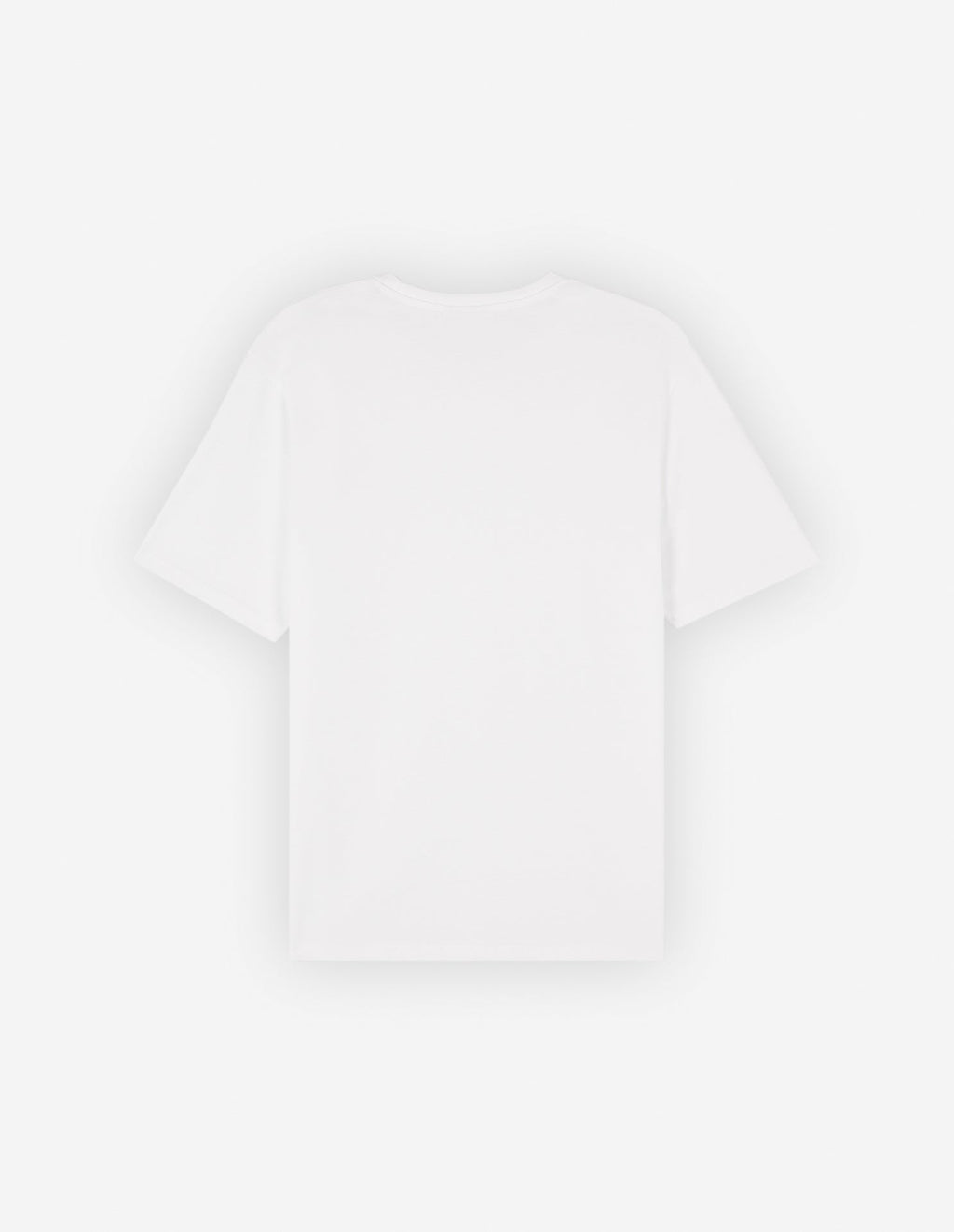Chillax Fox Patch Regular Tee Shirt White