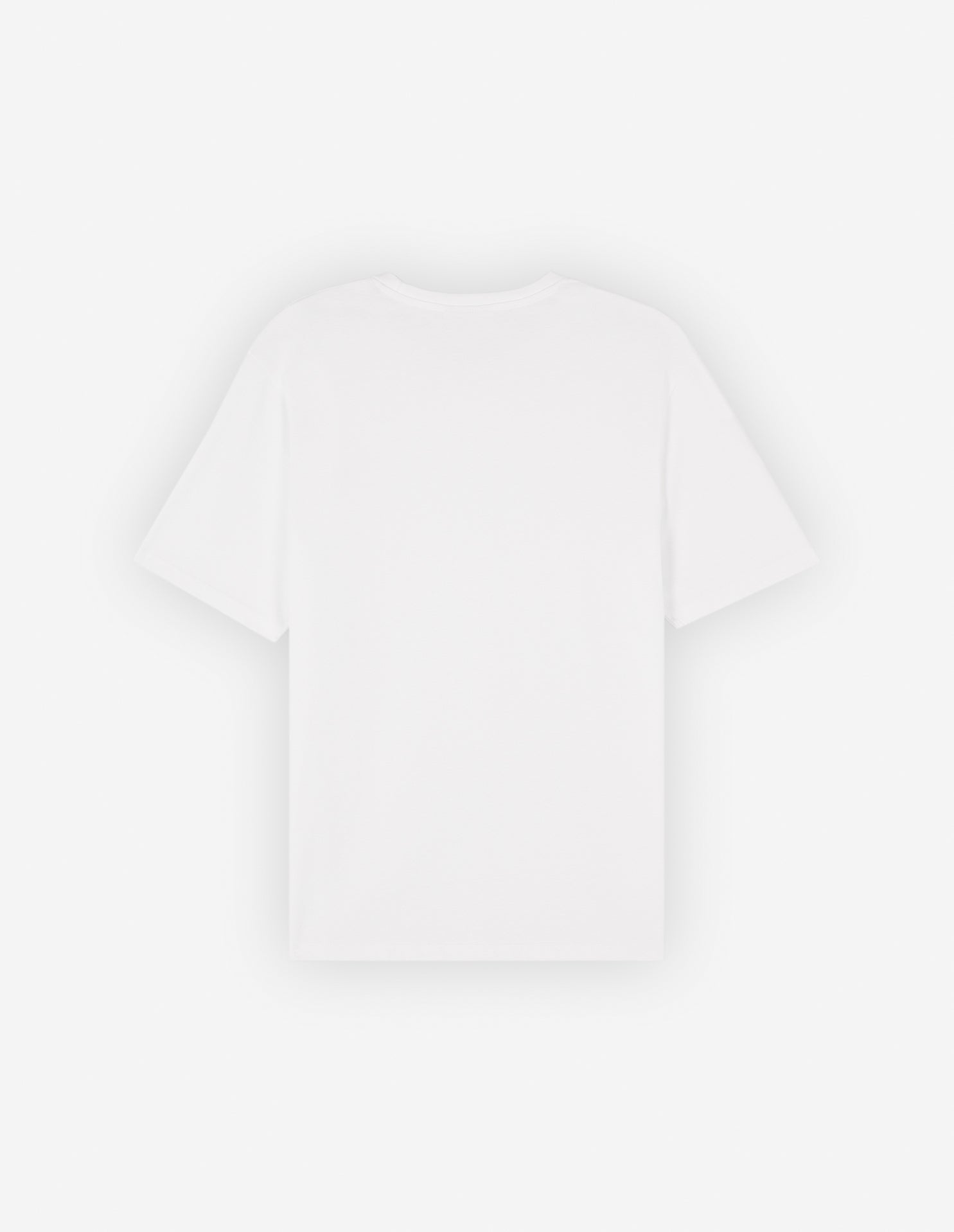 Chillax Fox Patch Regular Tee Shirt White
