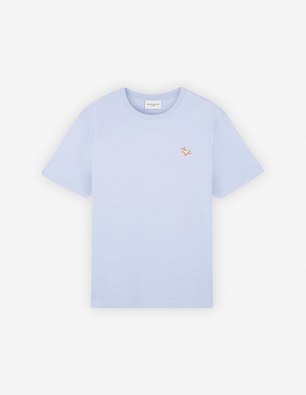 Chillax Fox Patch Regular Tee Shirt Beat Blue