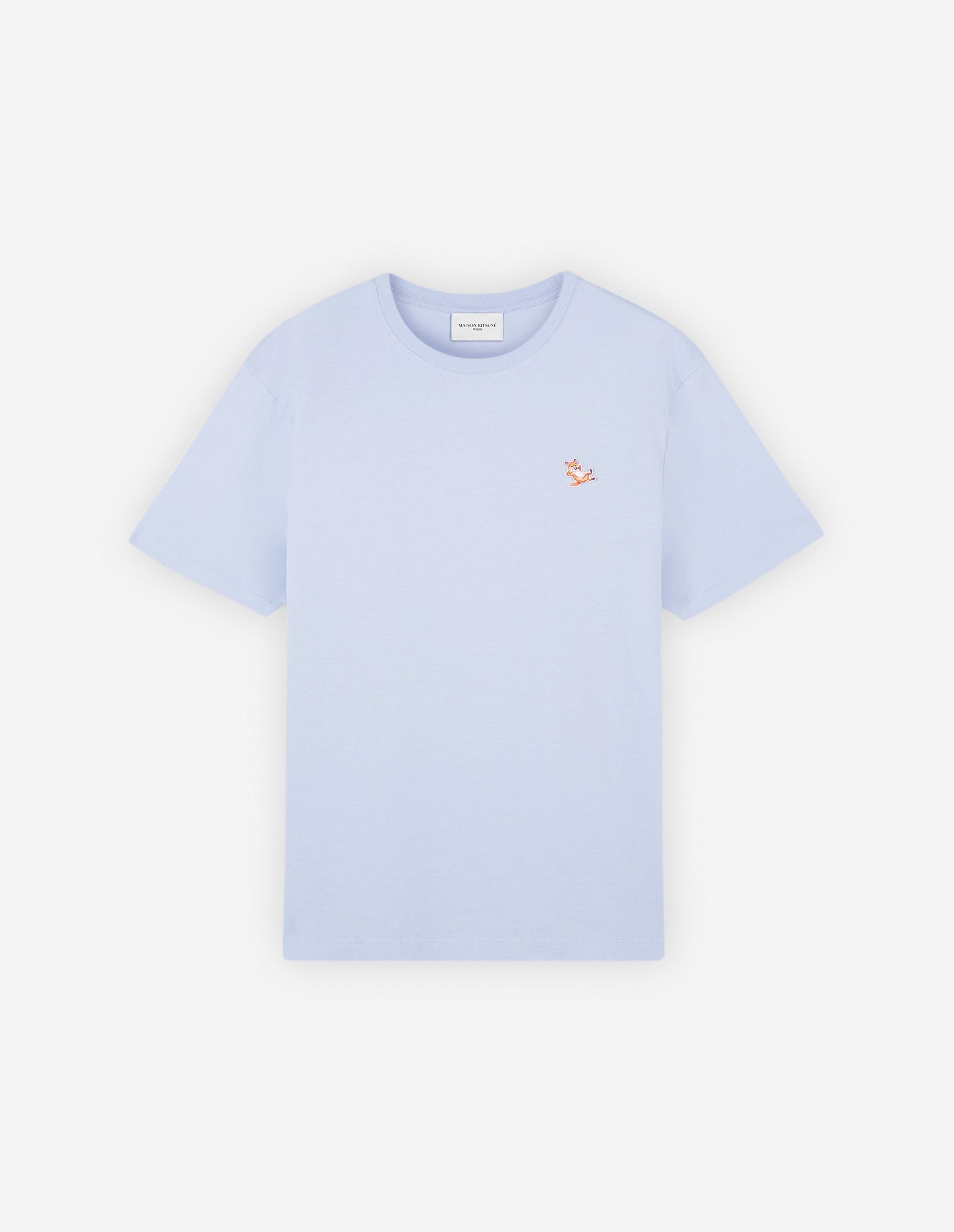 Chillax Fox Patch Regular Tee Shirt Beat Blue