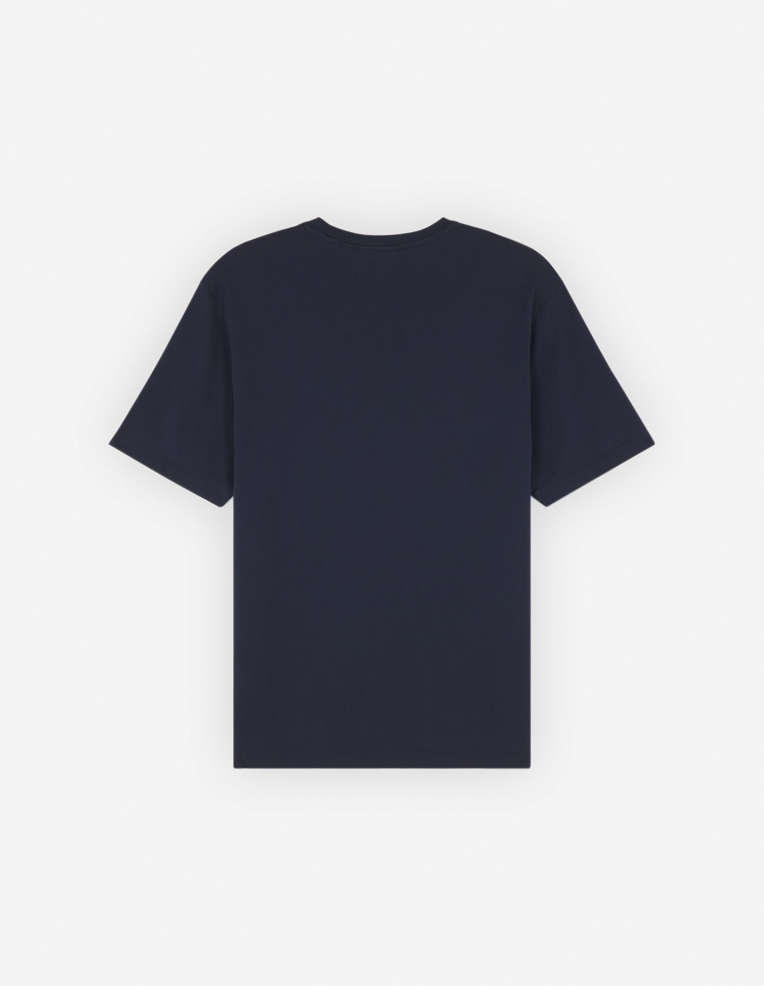 Chillax Fox Patch Regular Tee Shirt Ink Blue