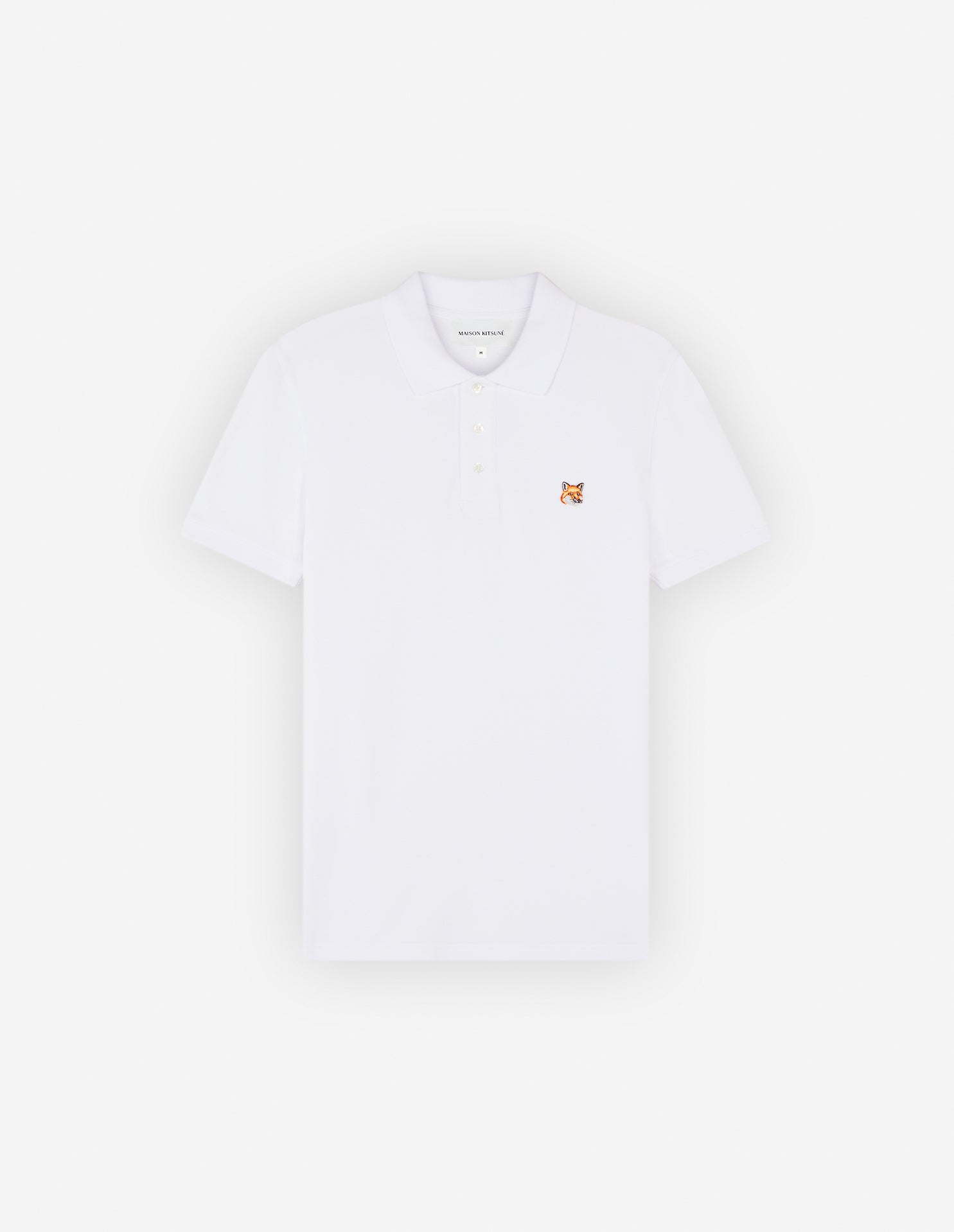 Men's Fox Head Patch Regular Polo White