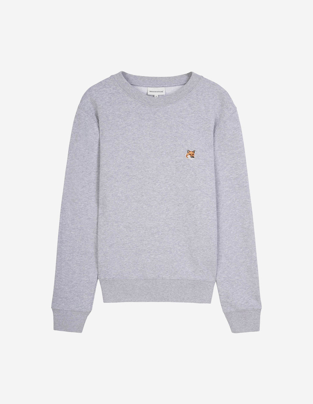 Men's Fox Head Patch Regular Sweatshirt Light Grey Melange