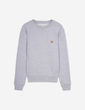 Men's Fox Head Patch Regular Sweatshirt Light Grey Melange