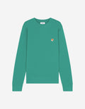 Men's Fox Head Patch Regular Sweatshirt Pine