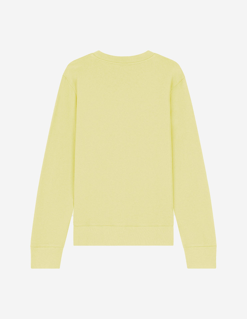 Men's Fox Head Patch Regular Sweatshirt Chalk Yellow