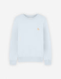 Men's Chillax Patch Regular Sweatshirt Sky Blue