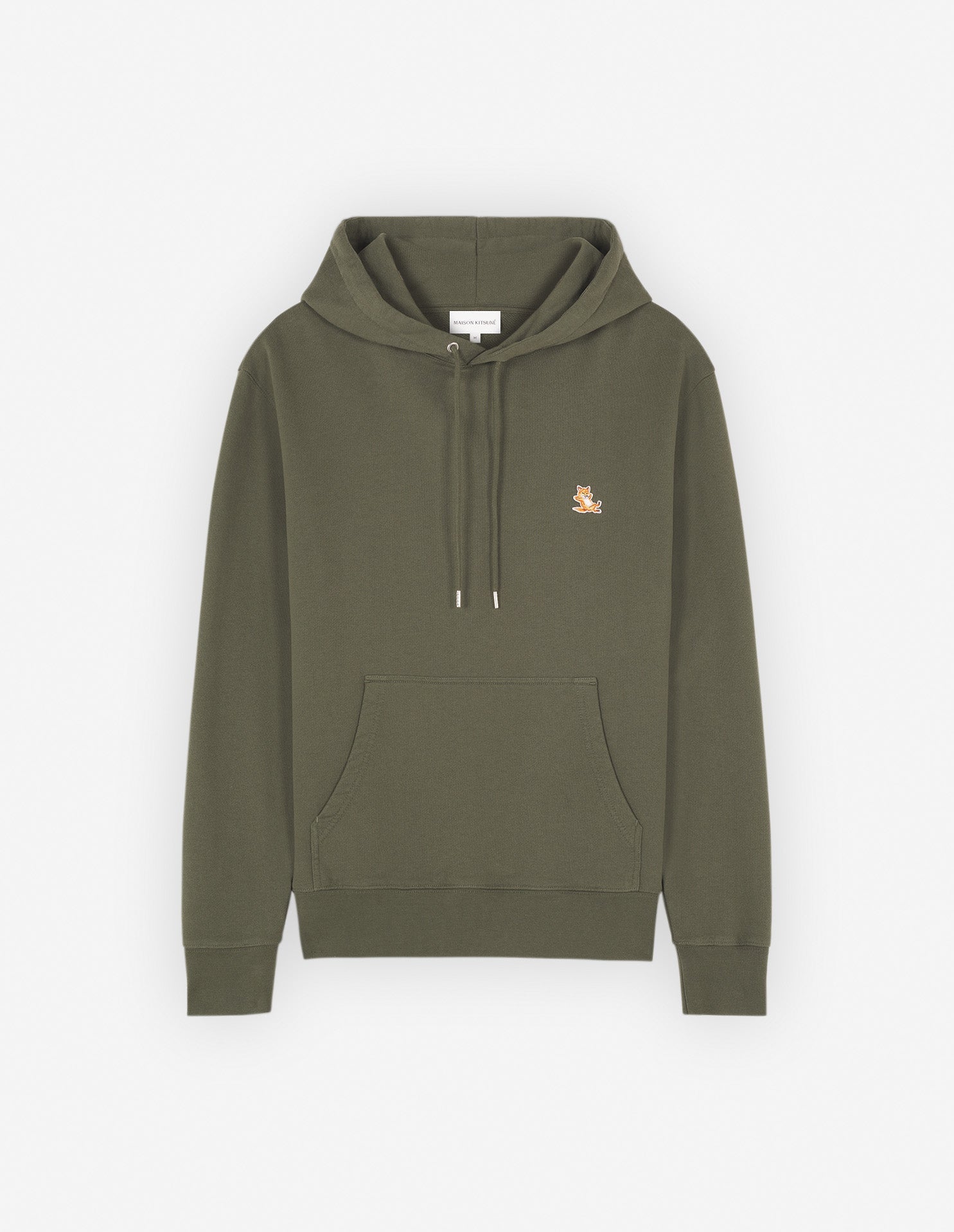 Chillax Patch Regular Hoodie Military Green