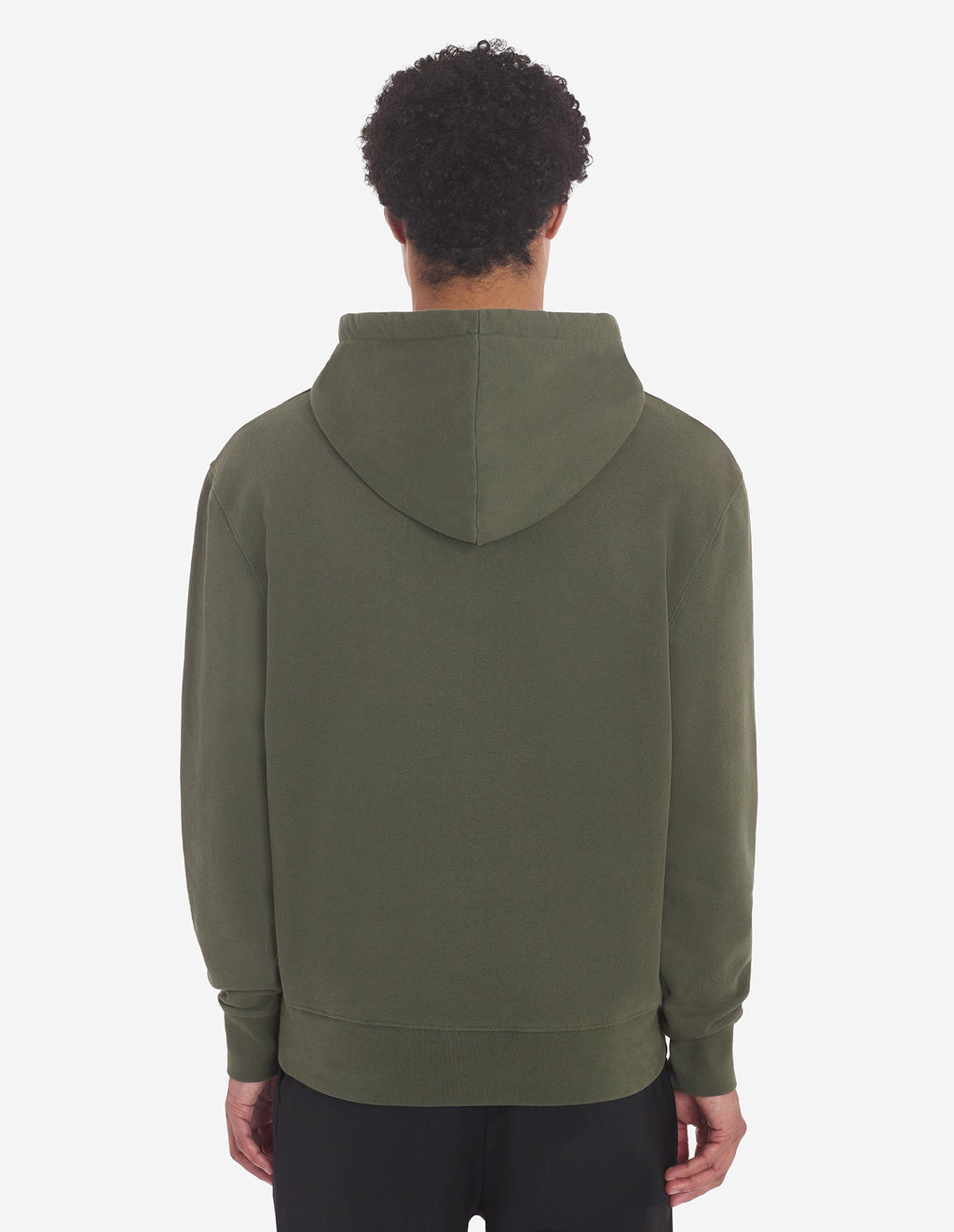 Chillax Patch Regular Hoodie Military Green