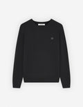 Bold Fox Head Patch Regular Jumper Black