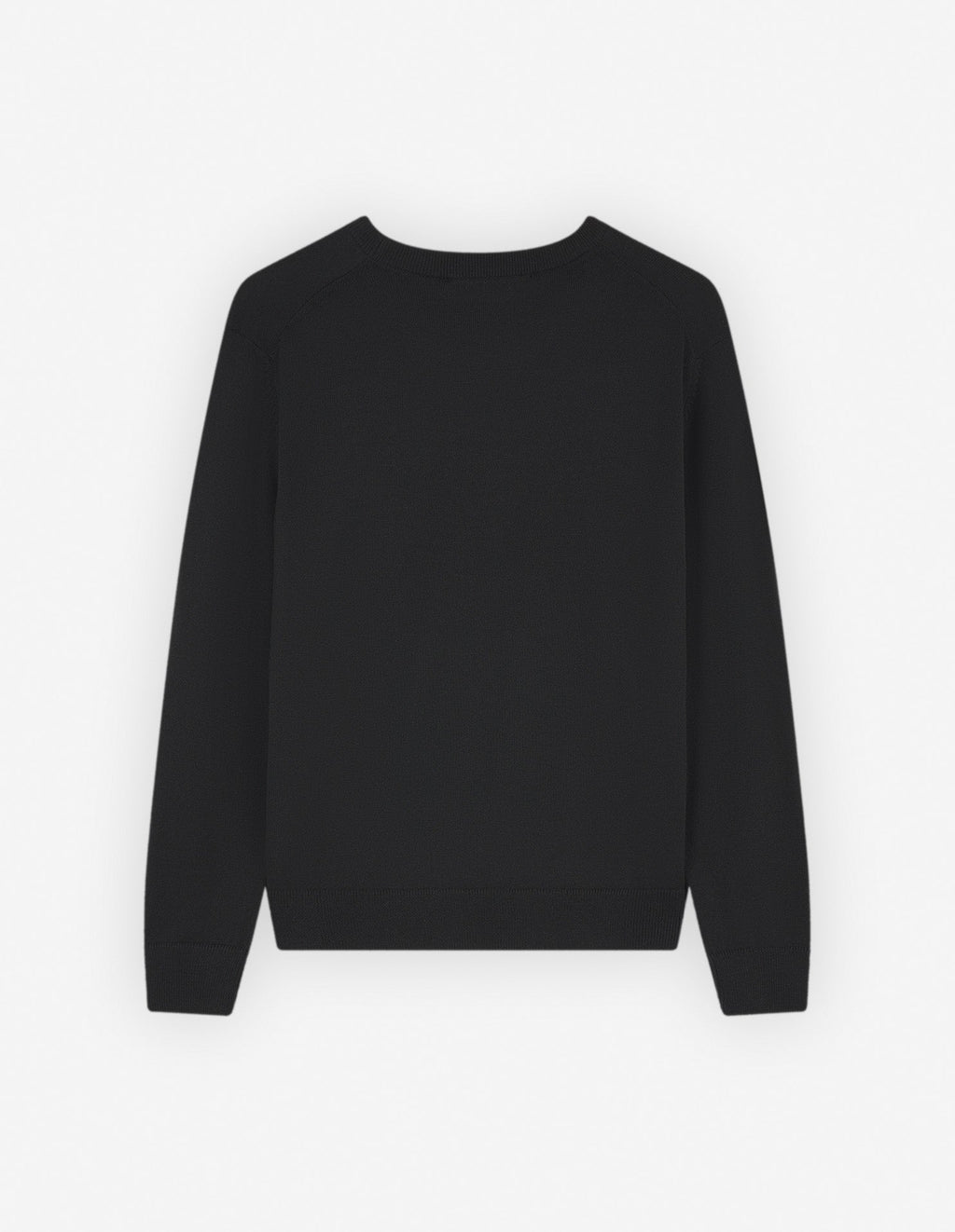 Bold Fox Head Patch Regular Jumper Black