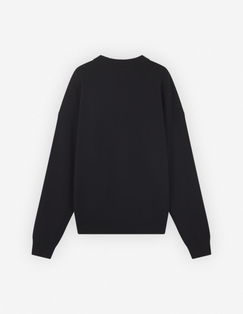 Fox Head Intarsia Comfort Jumper Black