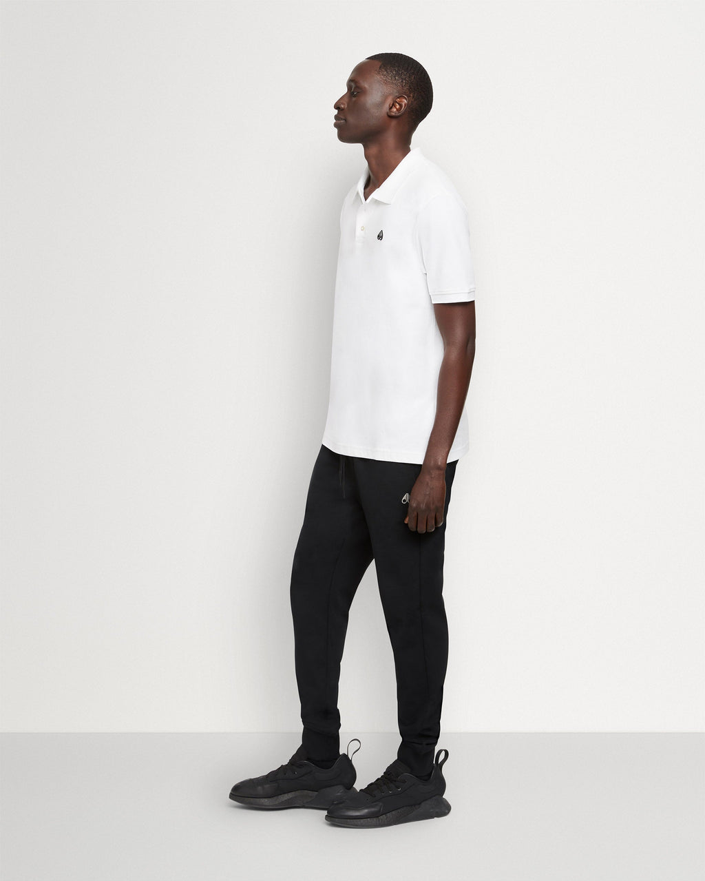 Pique Polo White