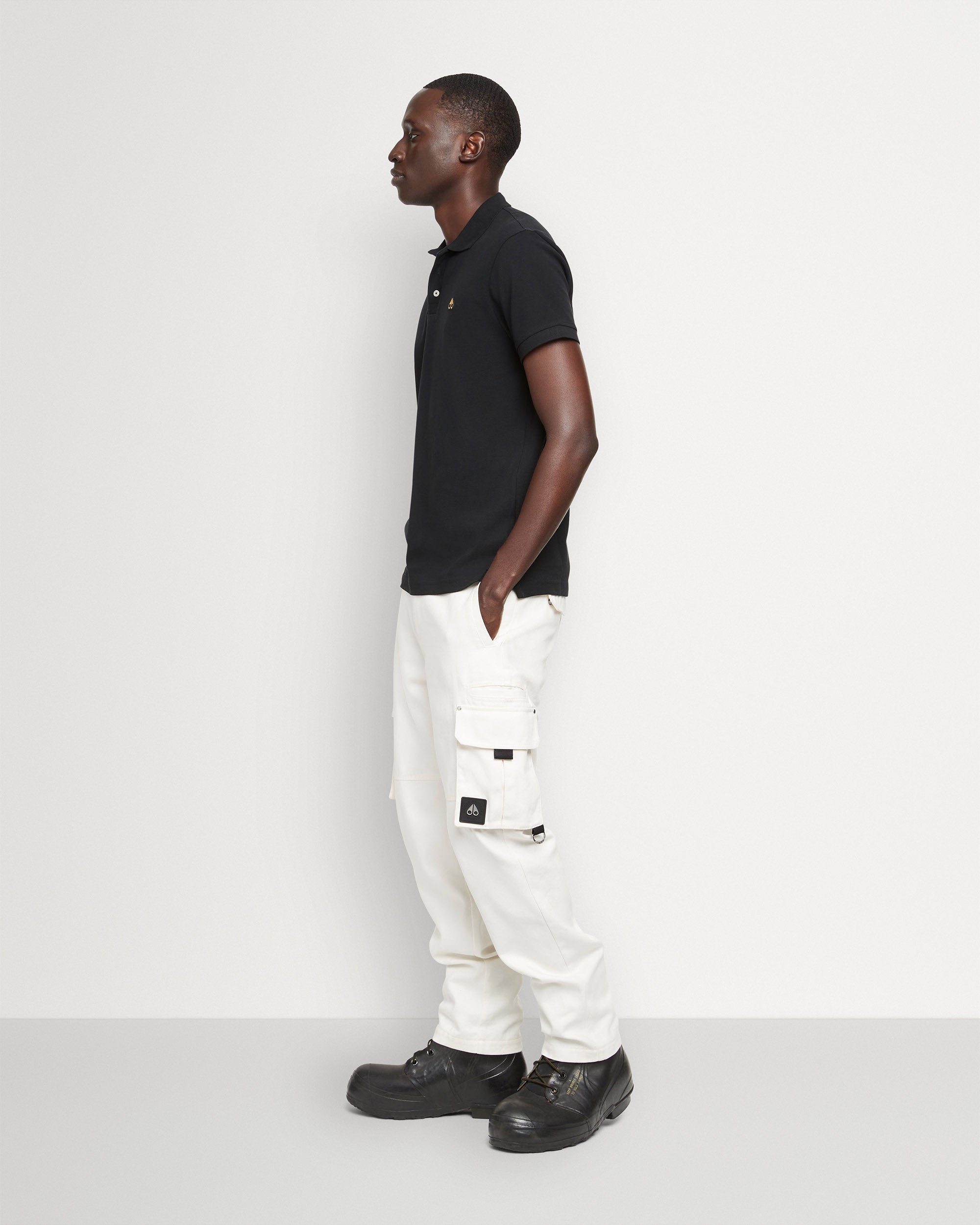 Pique Polo Black