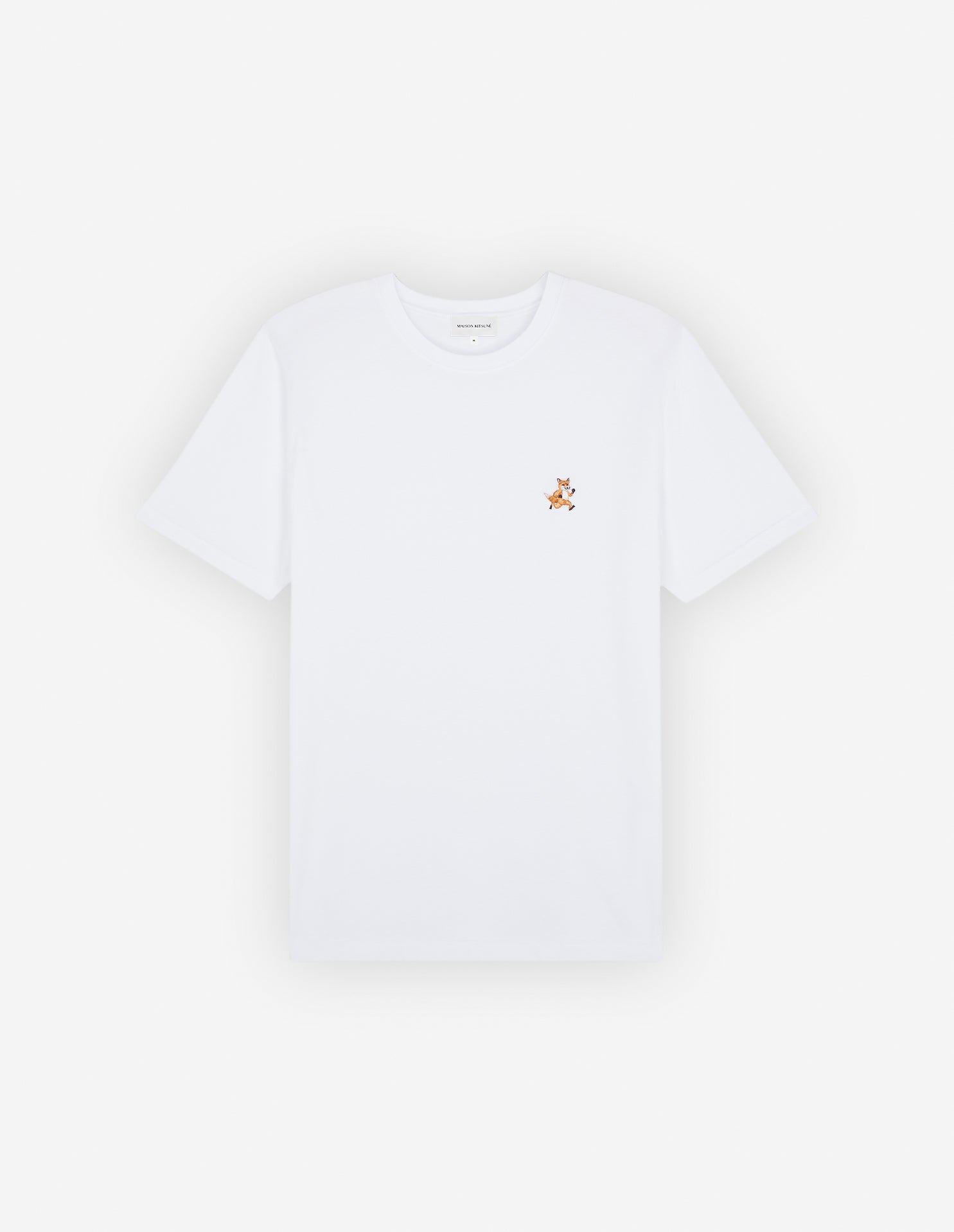 Men's Speedy Fox Patch Comfort Tee-shirt White