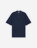 Men's Bold Fox Head Patch Oversize Polo Deep Navy