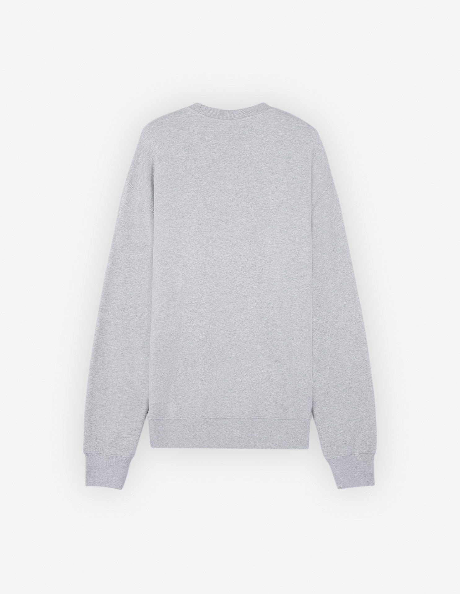 Maison Kitsune Handwriting Comfort Sweatshirt Light Grey Melange