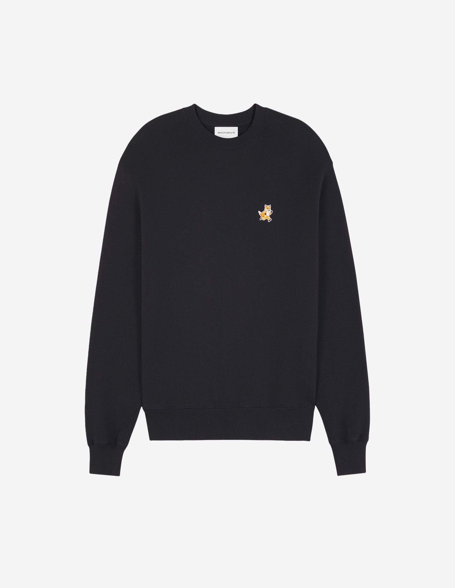 Speedy Fox Patch Comfort Sweatshirt Black