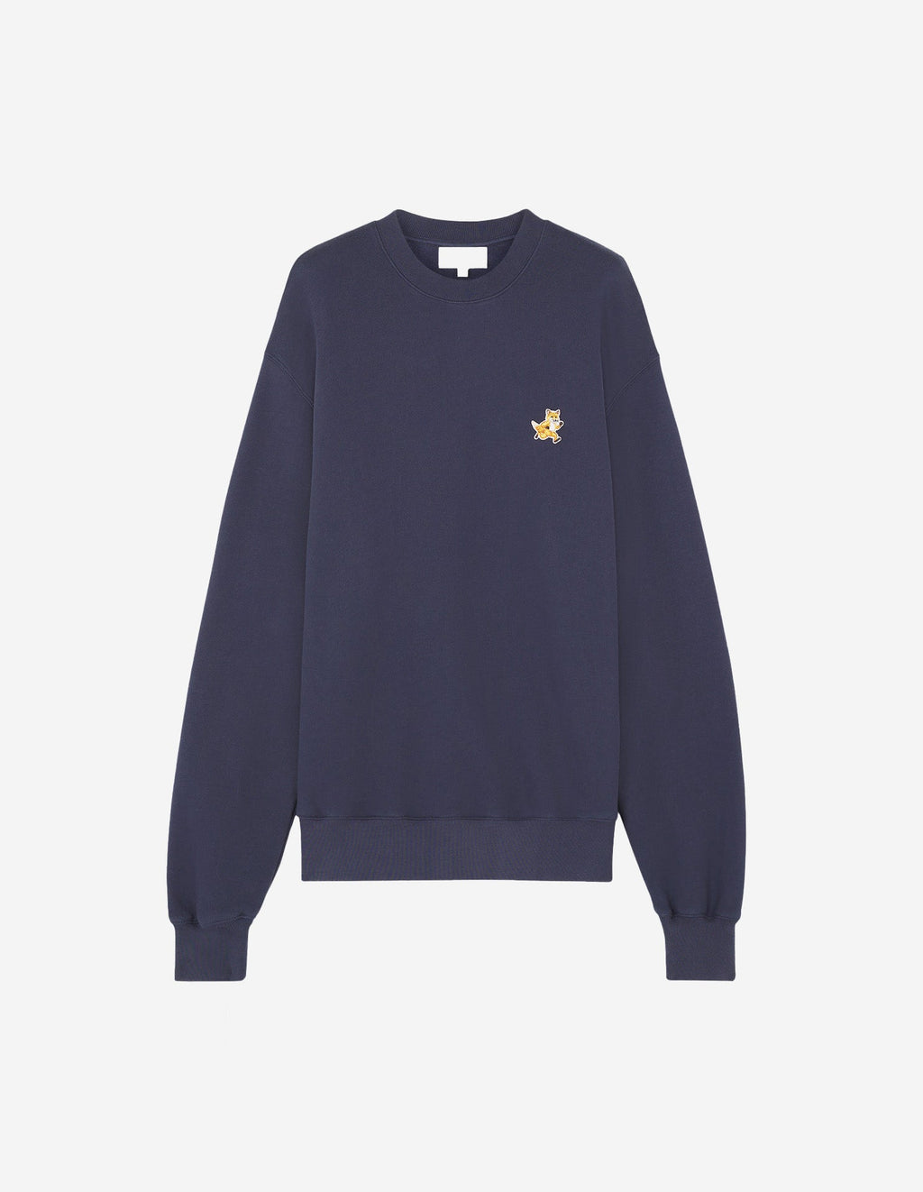 Speedy Fox Patch Comfort Sweatshirt Ink Blue
