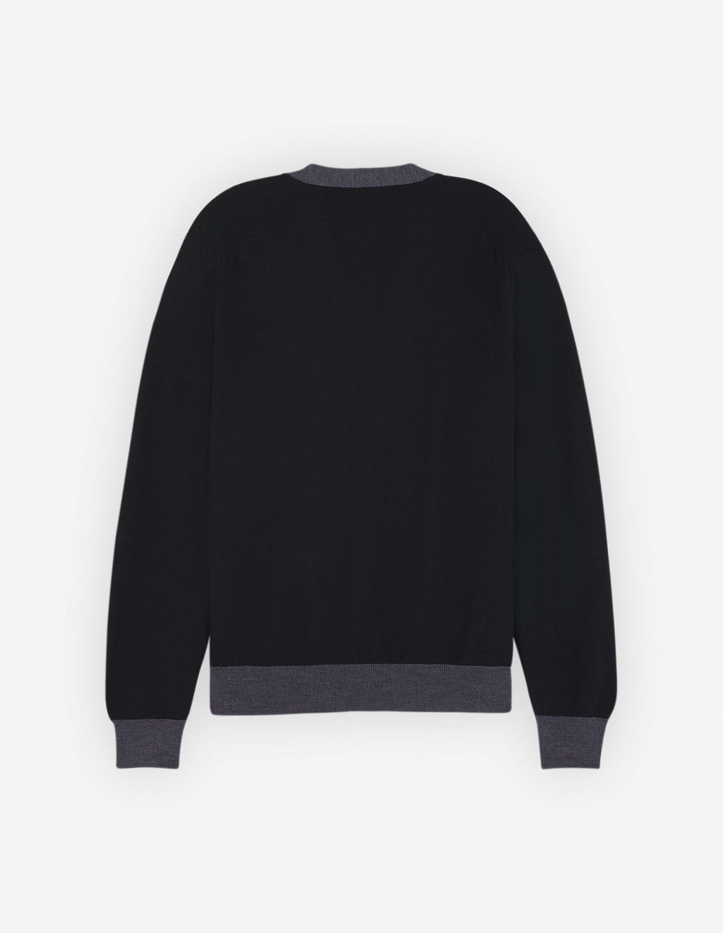 Baby Fox Patch Regular Cardigan Black