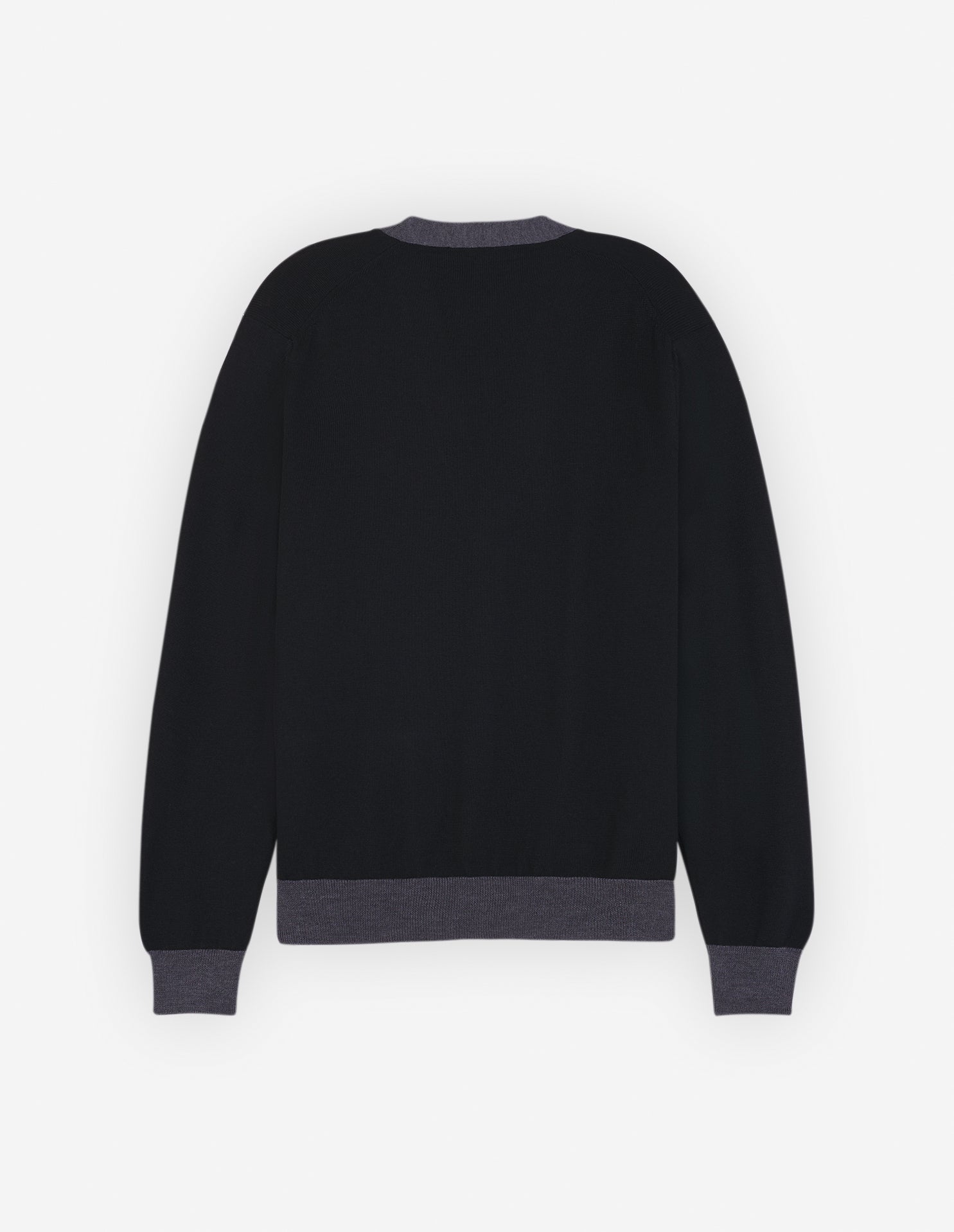 Baby Fox Patch Regular Cardigan Black